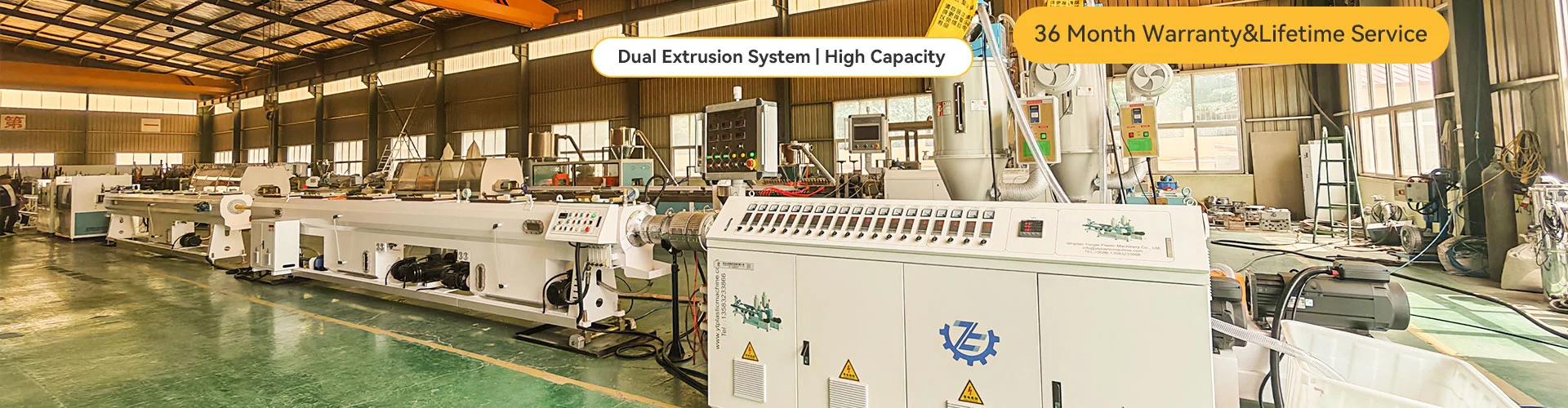 PPR-putkien tuotantolinja