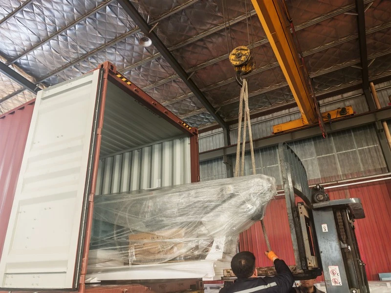 PPR-putkien tuotantolinja lähettää Algeriaan